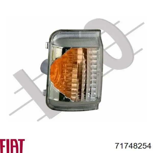 Покажчик повороту дзеркала, лівий 71748254 Fiat/Alfa/Lancia