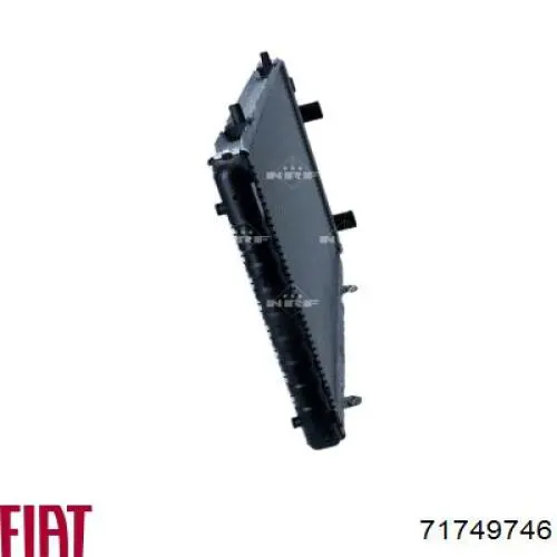 Купити 71749746 Fiat/Alfa/Lancia Радіатор двигуна