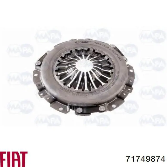 Комплект зчеплення (3 частини) Fiat/Alfa/Lancia 71749874 ціна, від 114.23 USD