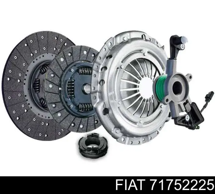 Купити 71752225 Fiat/Alfa/Lancia Комплект зчеплення (диск, корзина, підшипник)