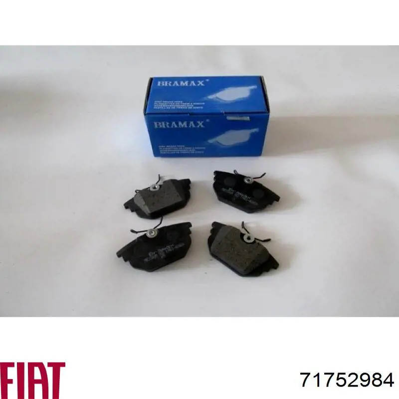 Купити 71752984 Fiat/Alfa/Lancia Задні колодки