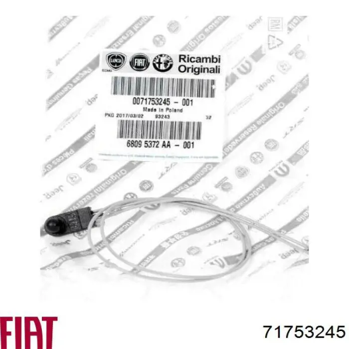 Купити 71753245 Fiat/Alfa/Lancia Датчик температури навколишнього середовища