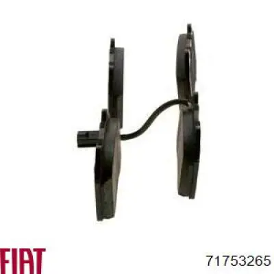 Купити 71753265 Fiat/Alfa/Lancia Колодки гальмівні передні, дискові