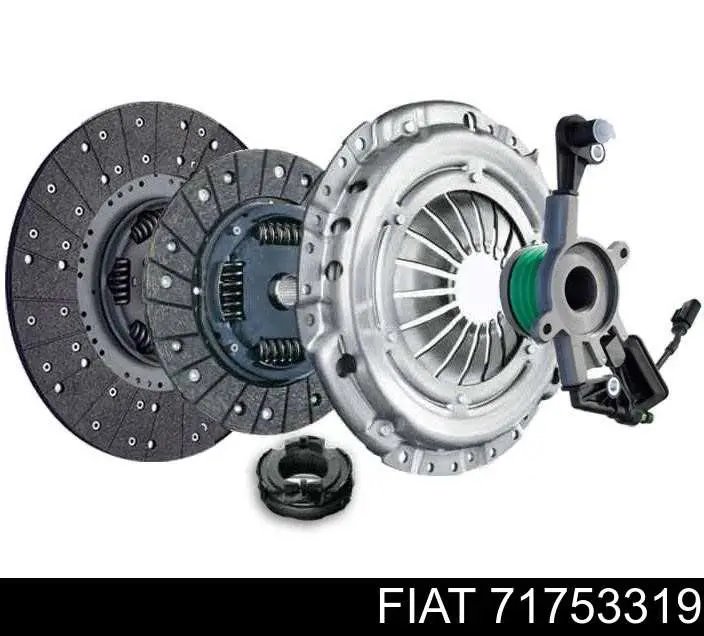 Купити 71753319 Fiat/Alfa/Lancia Комплект зчеплення (диск, корзина, підшипник)