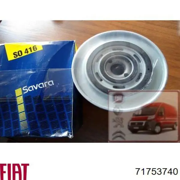 Масляний фільтр двигуна Fiat/Alfa/Lancia 71753740 ціна, від 9.90 USD