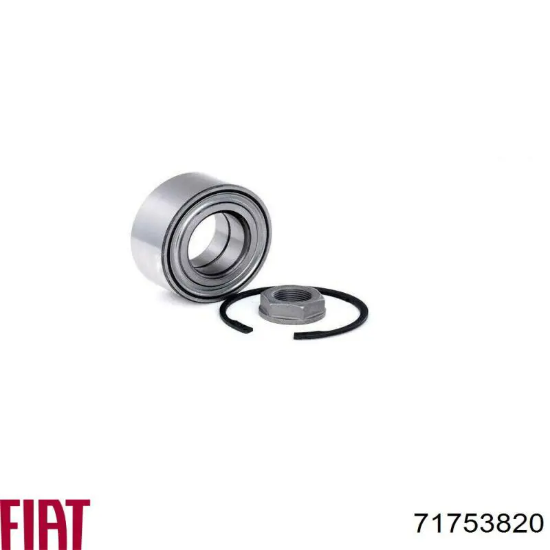 Комплект підшипник маточини передньої Fiat/Alfa/Lancia 71753820 ціна, від 21.93 USD