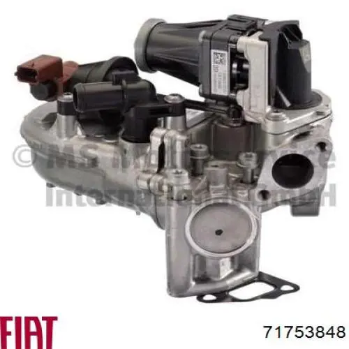 Клапан/ актуатор приводу заслінки EGR FIAT 71753848