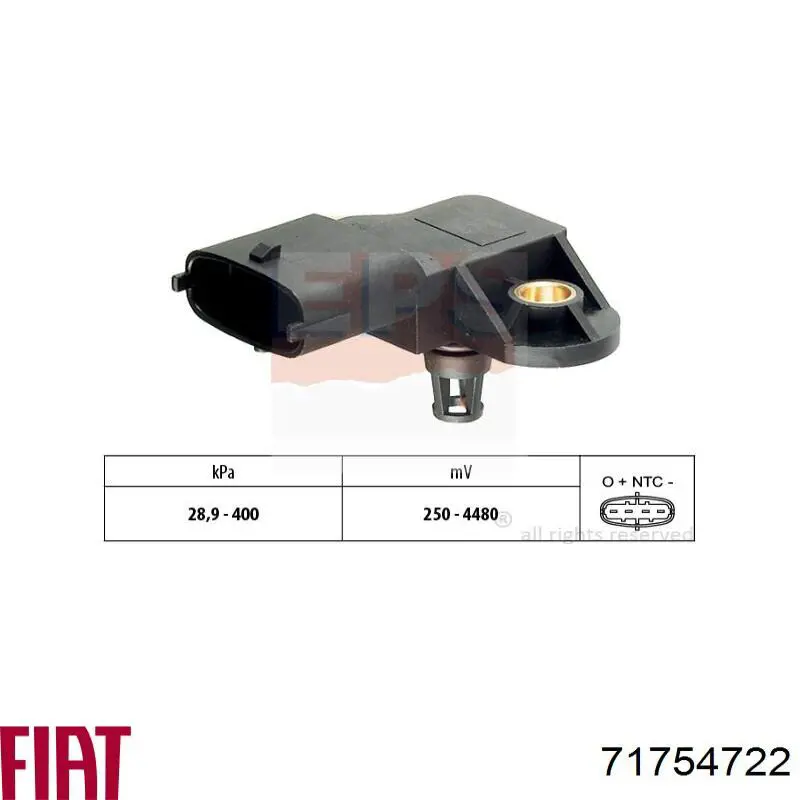 Прокладка дросельної заслінки Opel 0825040 ціна, від 7.46 USD