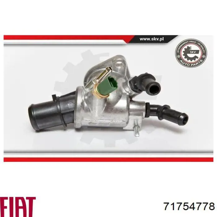 Купити 71754778 Fiat/Alfa/Lancia Термостат в корпусі