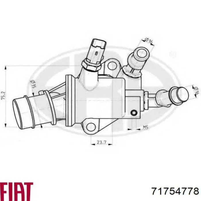 Термостат 71754778 Fiat/Alfa/Lancia