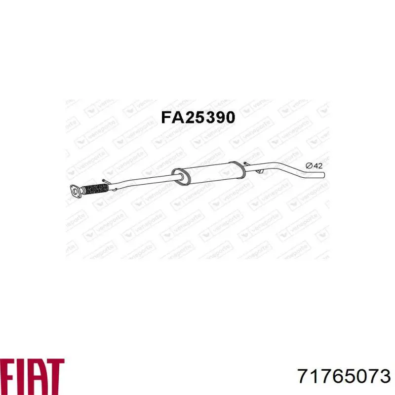  Fiat/Alfa/Lancia 71765073 ціна, від 77.42 USD
