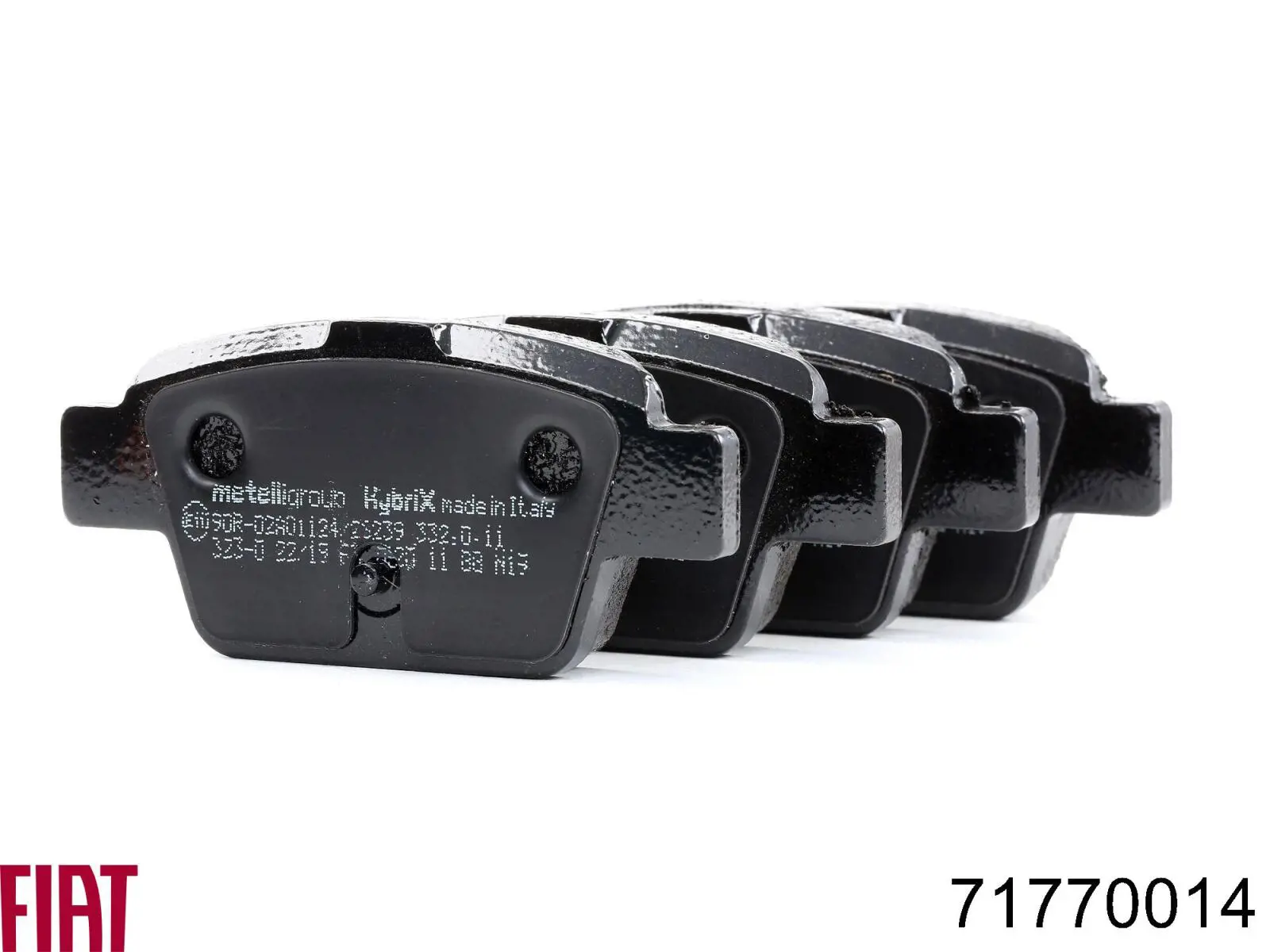 Задні гальмівні колодки Fiat/Alfa/Lancia 71770014 ціна, від 18.24 USD