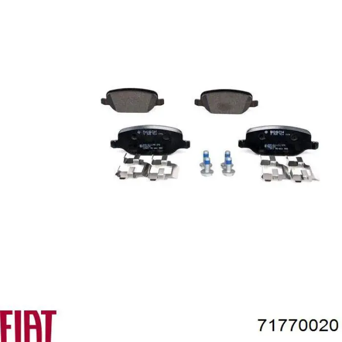 Купити 71770020 Fiat/Alfa/Lancia Задні колодки