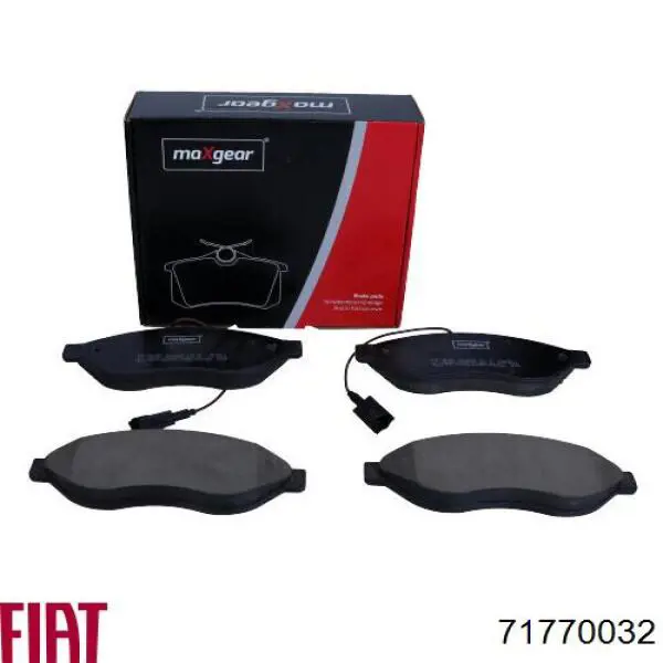 Гальмівні колодки Fiat/Alfa/Lancia 71770032 ціна, від 28.32 USD