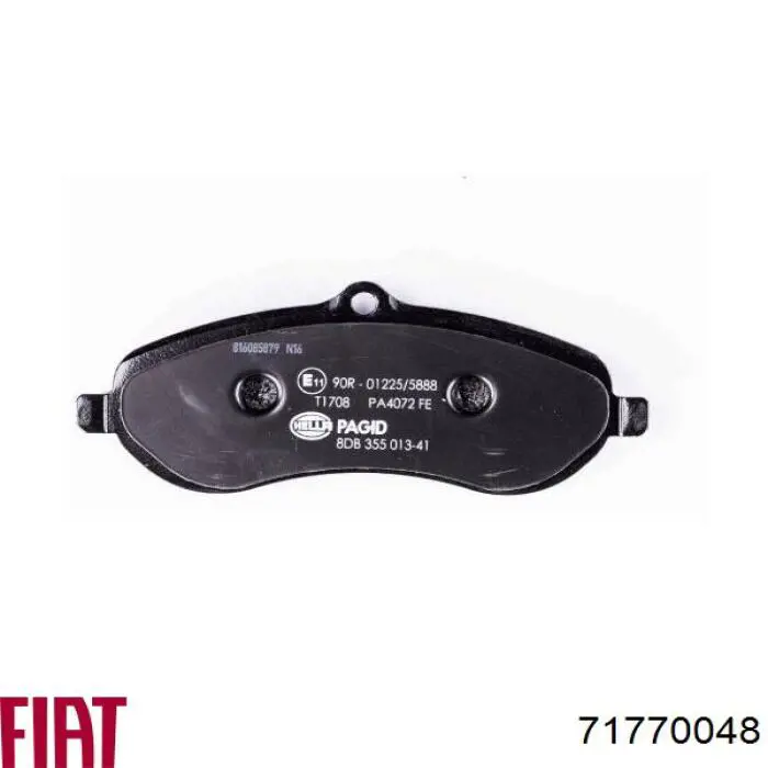 Гальмівні колодки Fiat/Alfa/Lancia 71770048 ціна, від 22.78 USD