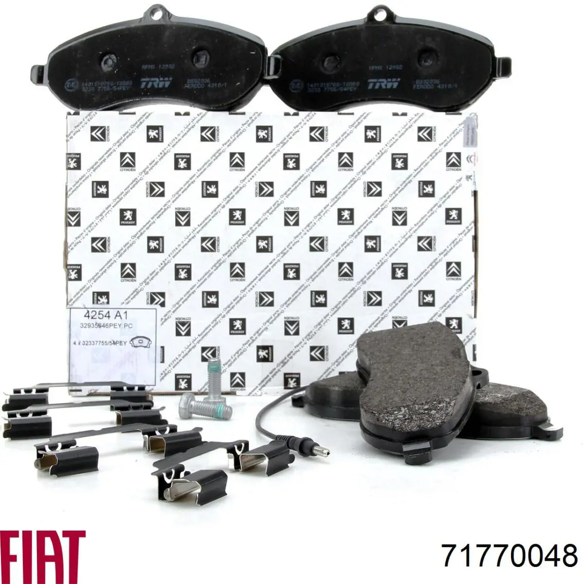 Передні тормозні колодки 71770048 Fiat/Alfa/Lancia