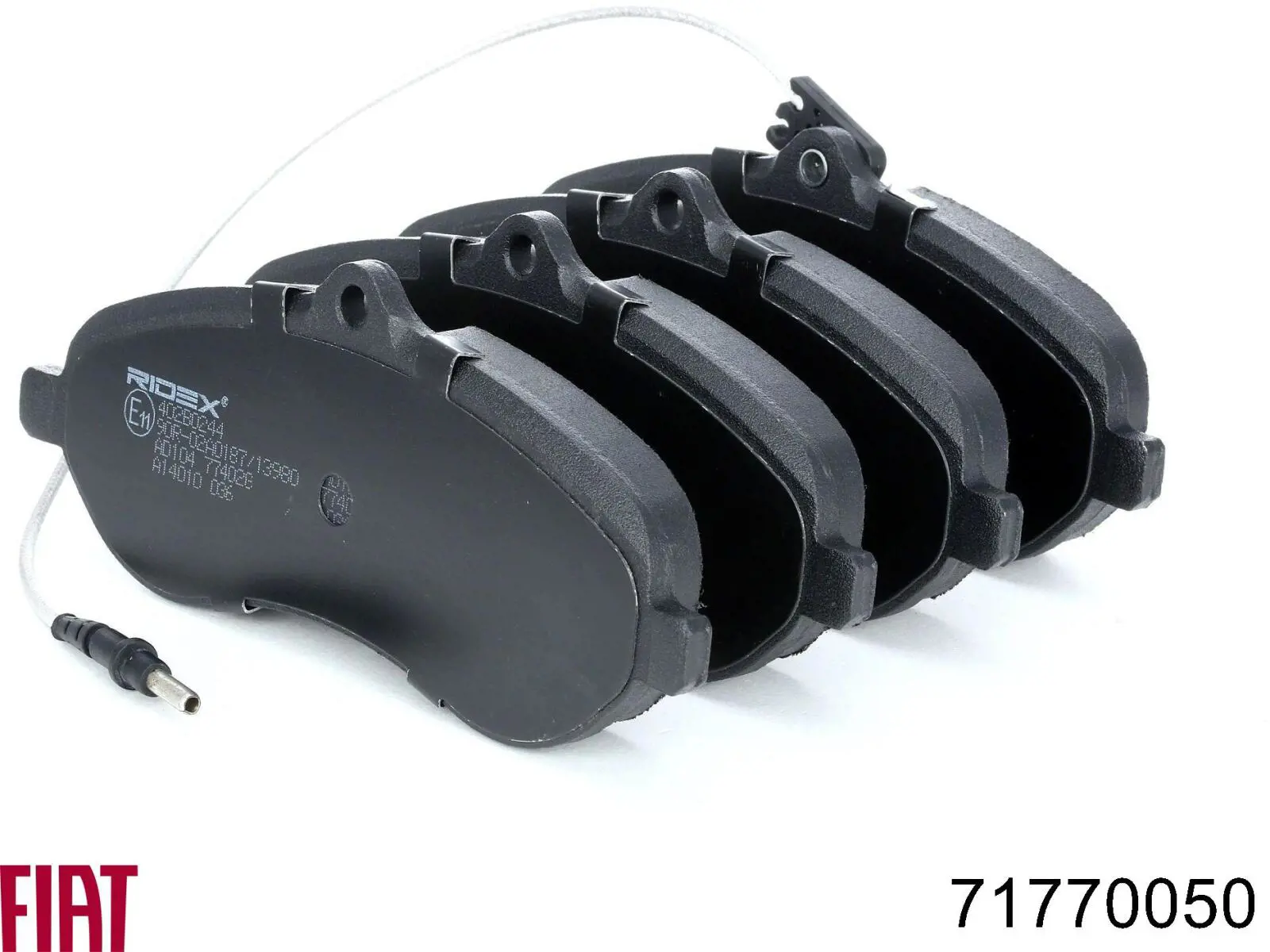 71770050 Fiat/Alfa/Lancia Передні гальмівні колодки