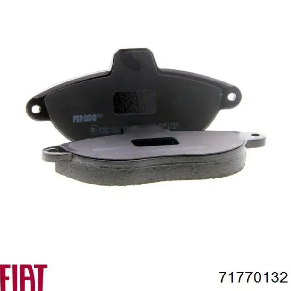 Передні тормозні колодки 71770132 Fiat/Alfa/Lancia