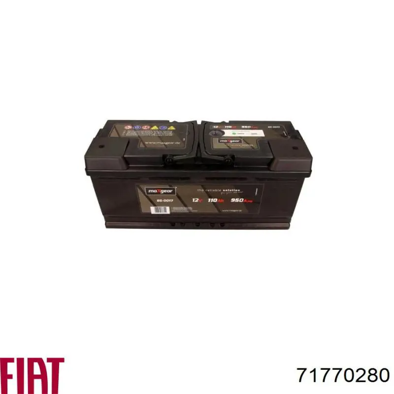 71770280 Fiat/Alfa/Lancia Авто акумулятор