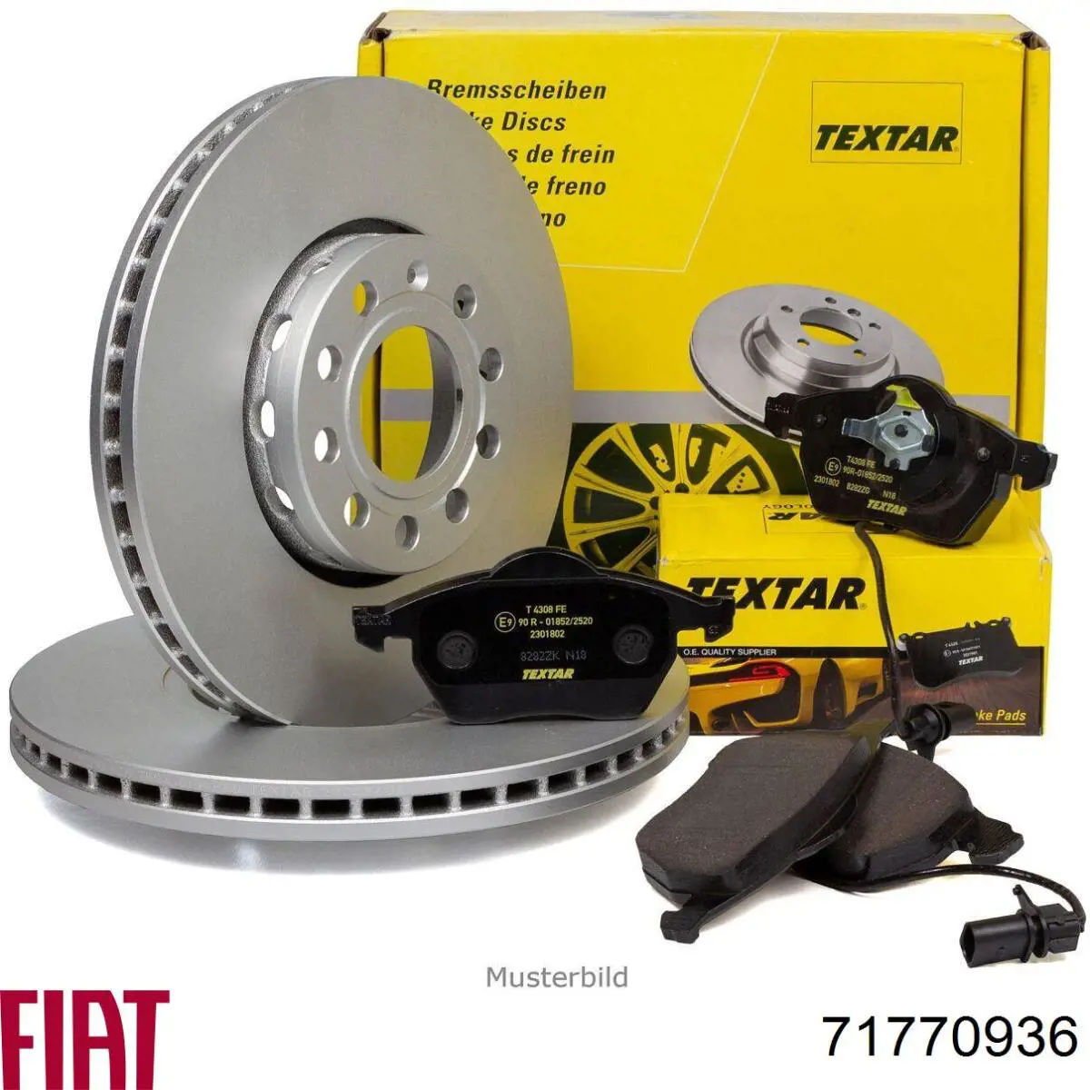 Диск переднього гальма Fiat/Alfa/Lancia 71770936 ціна, від 27.73 USD