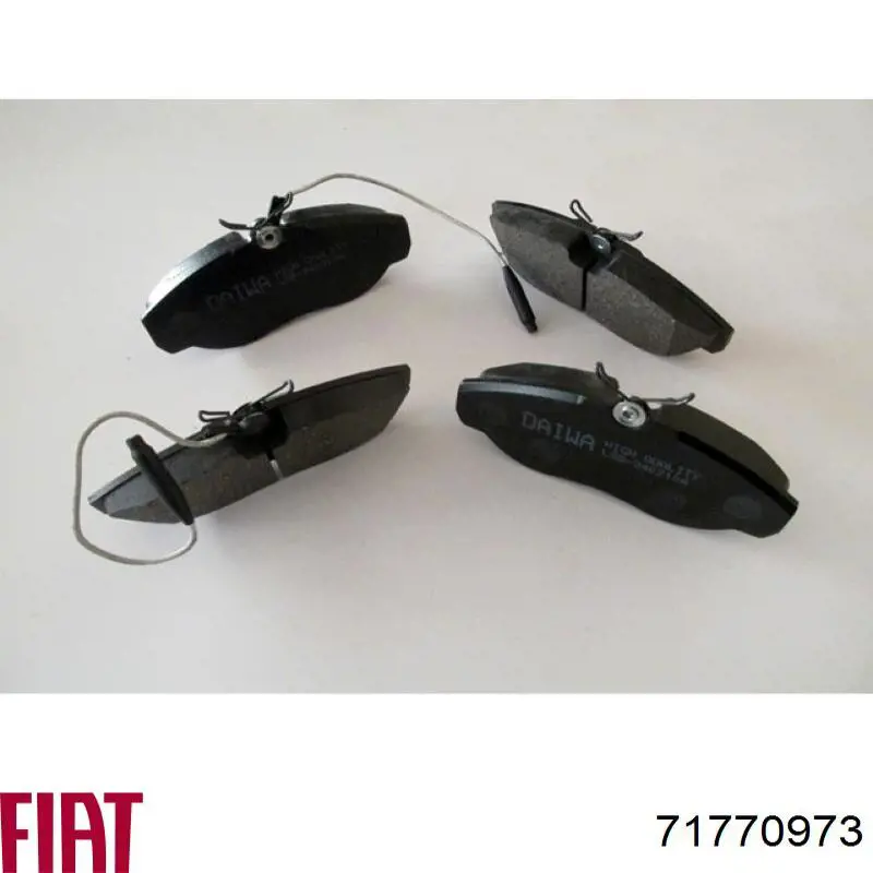 Купити 71770973 Fiat/Alfa/Lancia Колодки гальмівні передні, дискові