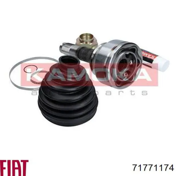 Граната колісна Fiat/Alfa/Lancia 71771174 ціна, від 34.87 USD