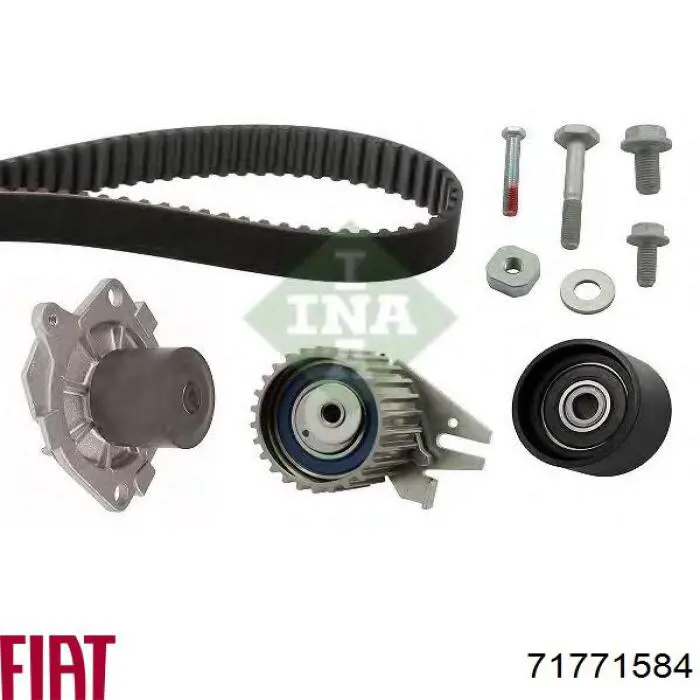 Комплект ГРМ Fiat/Alfa/Lancia 71771584 ціна, від 101.53 USD