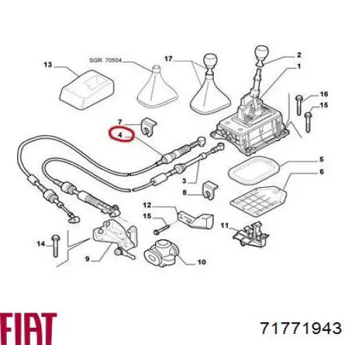Підшипник первинного валу коробки Fiat/Alfa/Lancia 71771943 ціна, від 35.09 USD