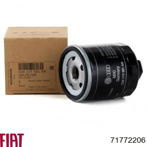 Масляний фільтр двигуна Fiat/Alfa/Lancia 71772206 ціна, від 8.23 USD