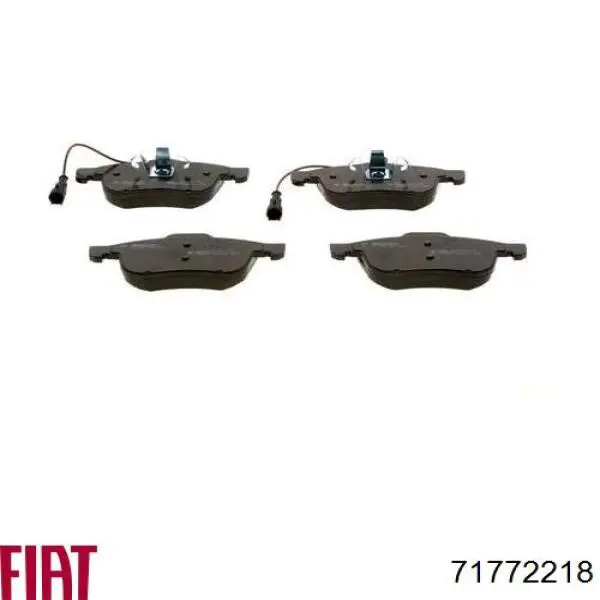Гальмівні колодки Fiat/Alfa/Lancia 71772218 ціна, від 27.97 USD