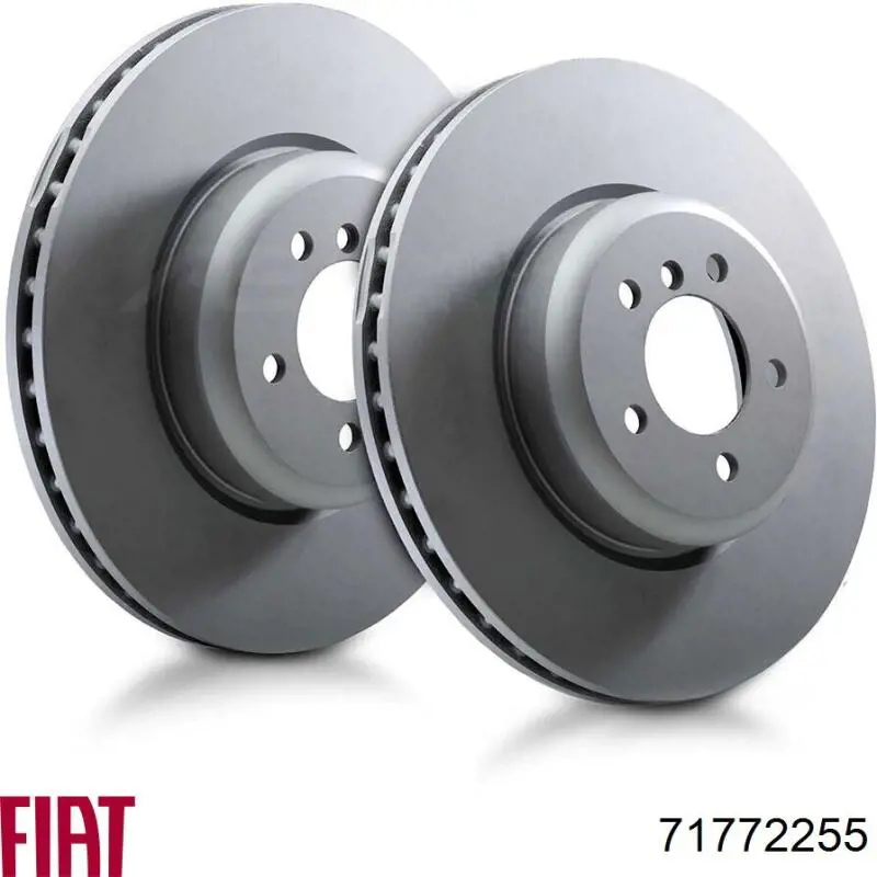 Диск переднього гальма Fiat/Alfa/Lancia 71772255 ціна, від 38.75 USD