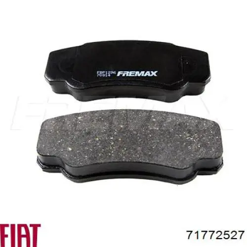 Купити 71772527 Fiat/Alfa/Lancia Задні колодки