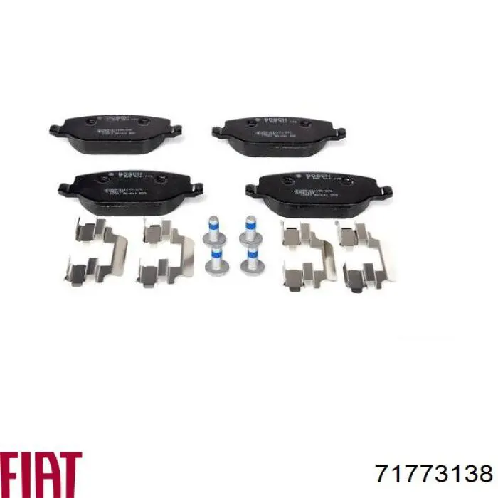 Купити 71773138 Fiat/Alfa/Lancia Задні колодки