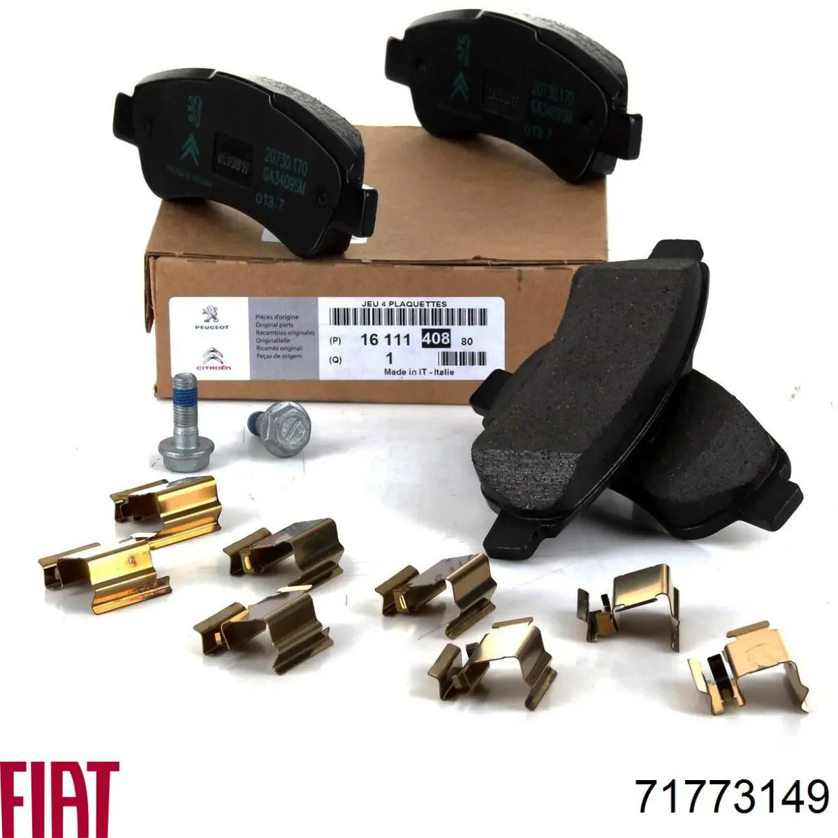 Купити 71773149 Fiat/Alfa/Lancia Задні колодки