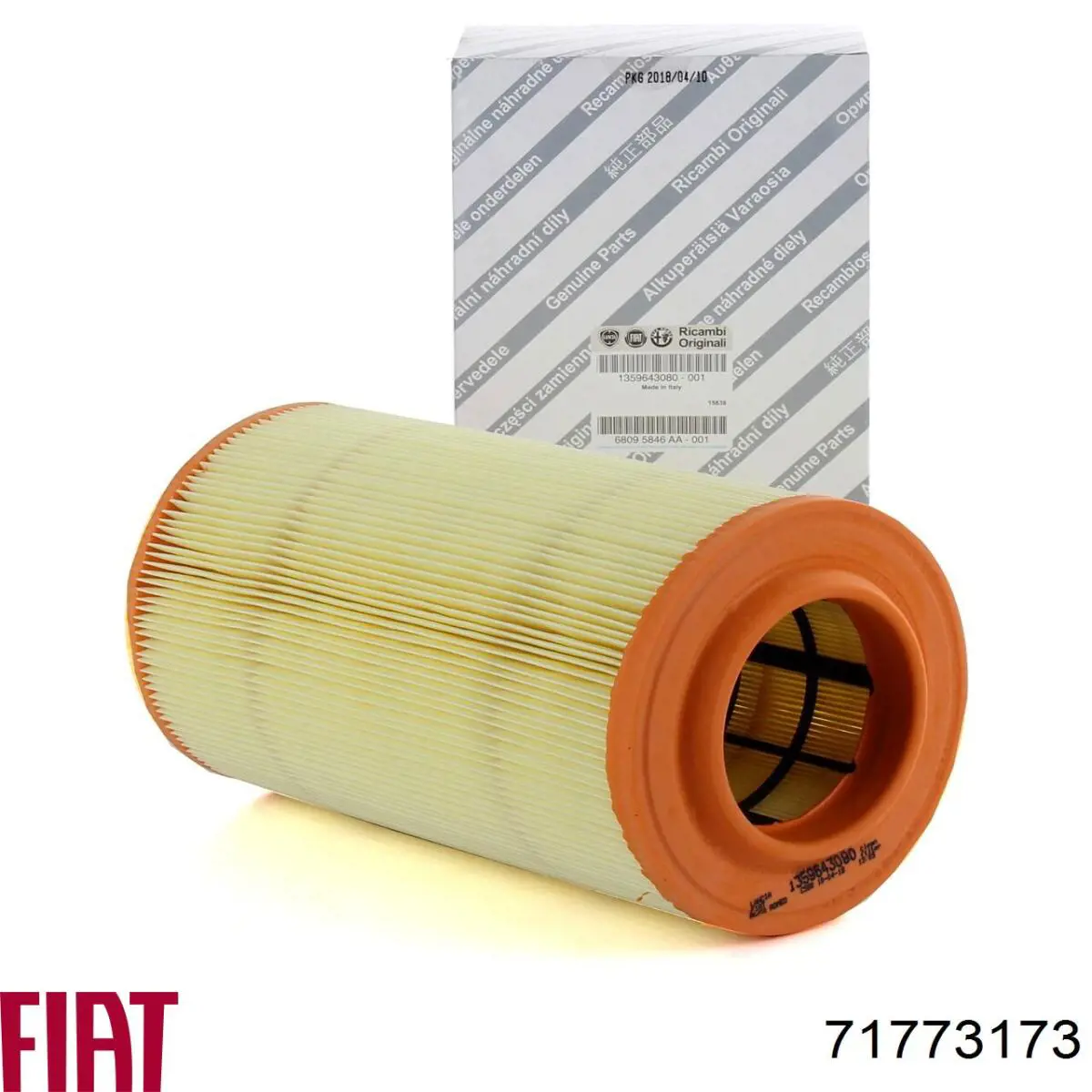 Елемент повітряного фільтра Fiat/Alfa/Lancia 71773173 ціна, від 10.03 USD