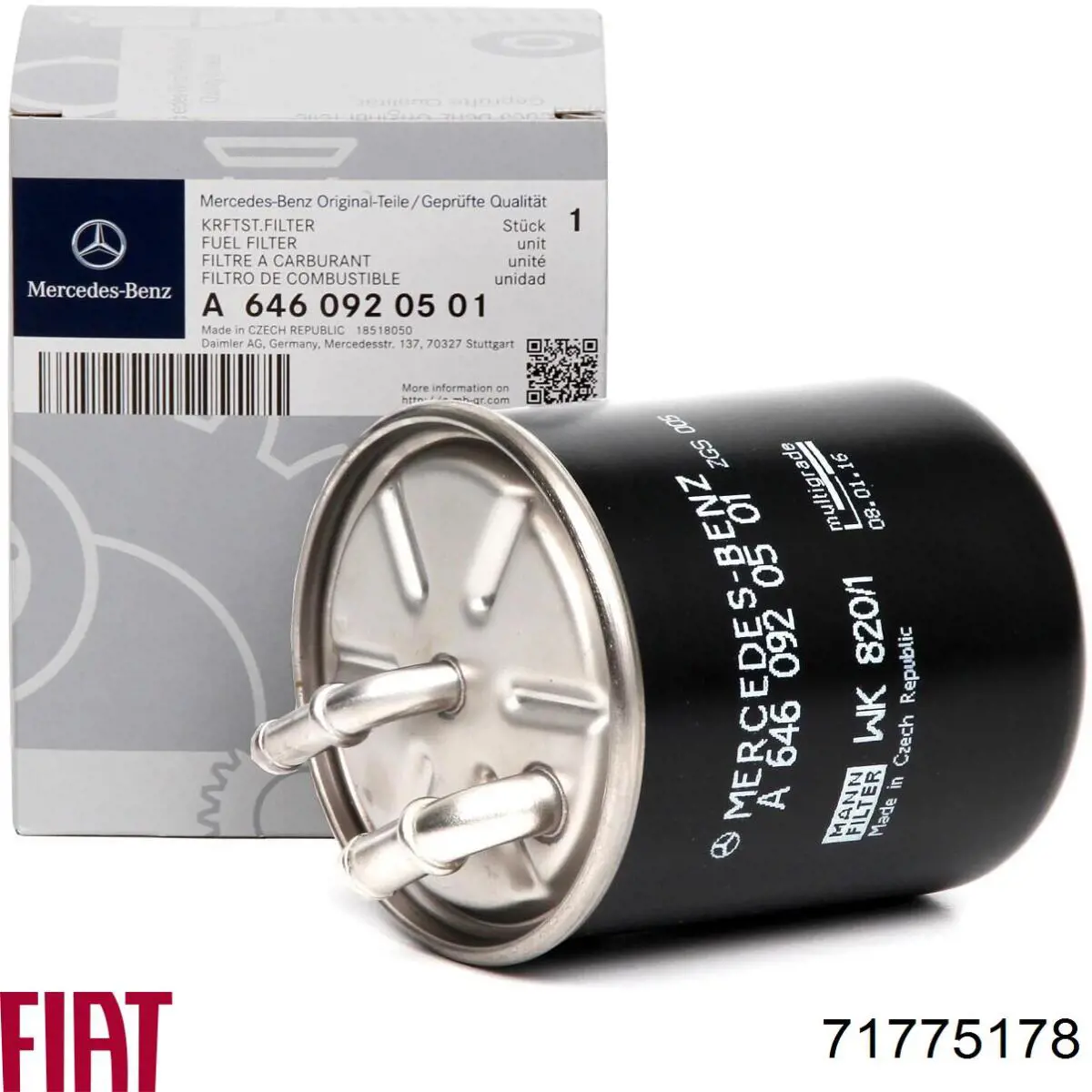 Фільтр тонкого очищення палива Fiat/Alfa/Lancia 71775178 ціна, від 14.06 USD