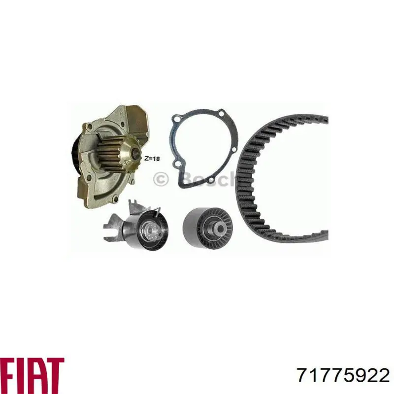 Купити 71775922 Fiat/Alfa/Lancia ГРМ ремень