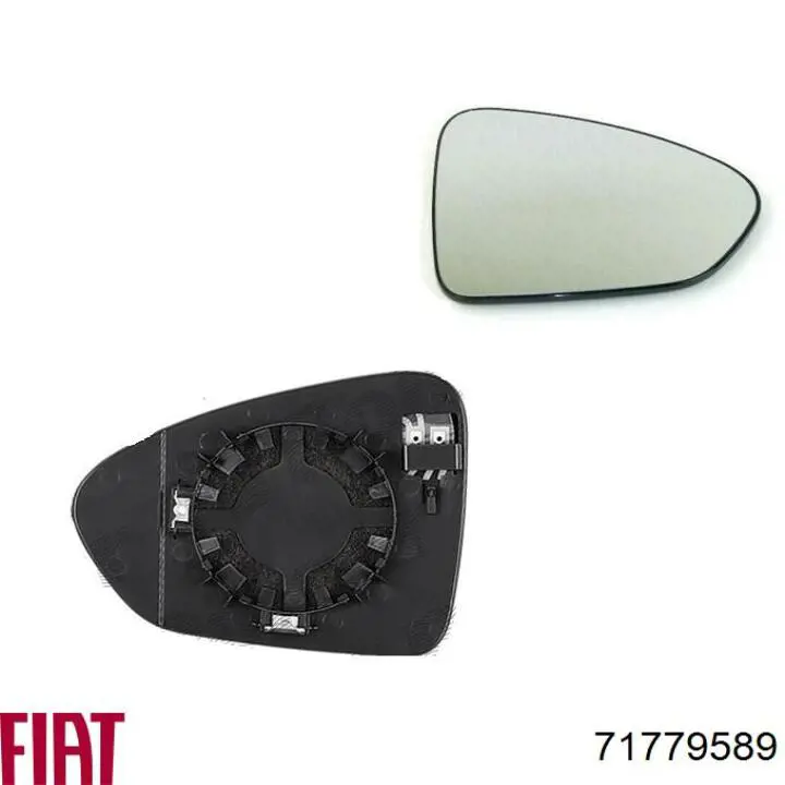 Купити 71779589 Fiat/Alfa/Lancia Скло дзеркала заднього виду, правого