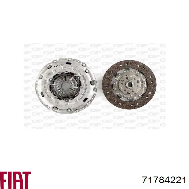 Комплект зчеплення (3 частини) Fiat/Alfa/Lancia 71784221 ціна, від 133.87 USD