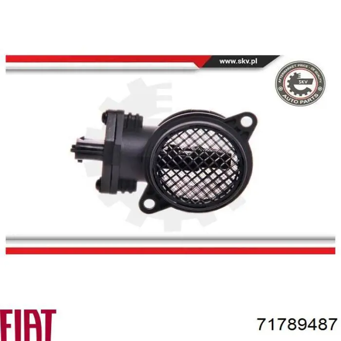 Датчик масової витрати повітря Fiat/Alfa/Lancia 71789487 ціна, від 37.69 USD