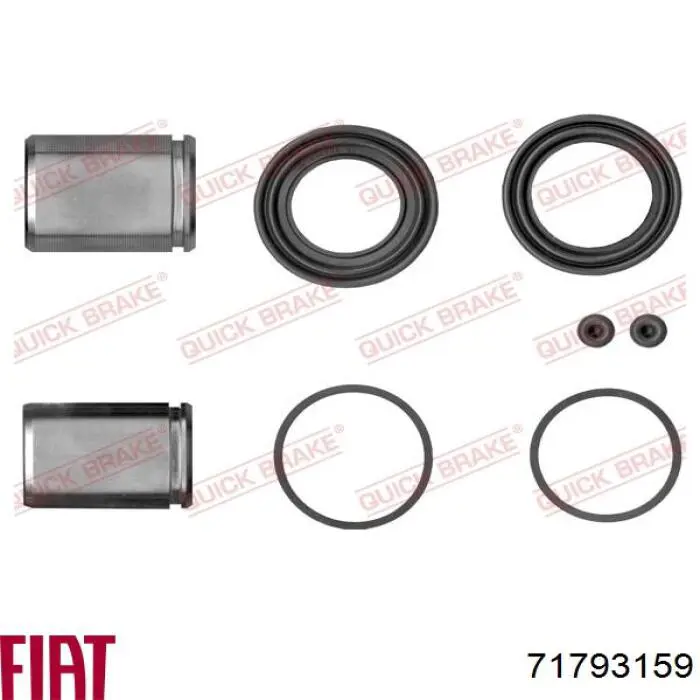 Купити 71793159 Fiat/Alfa/Lancia Супорт гальмівний передній правий