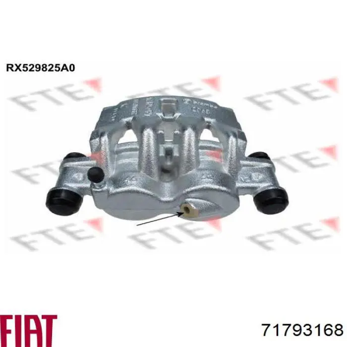 Супорт гальмівний передній лівий Fiat/Alfa/Lancia 71793168 ціна, від 75.40 USD