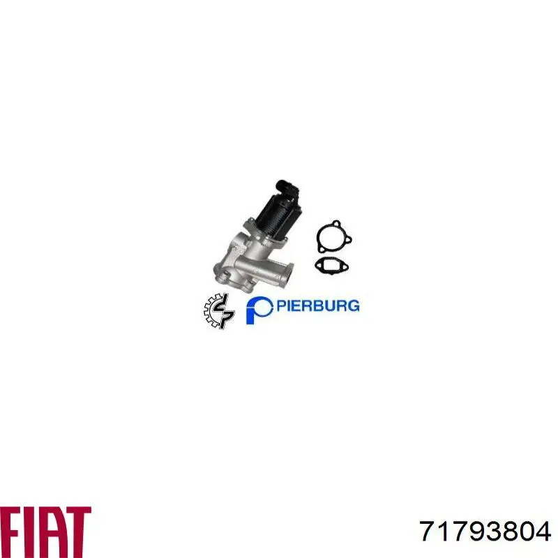 Клапан EGR Fiat/Alfa/Lancia 71793804 ціна, від 16.87 USD