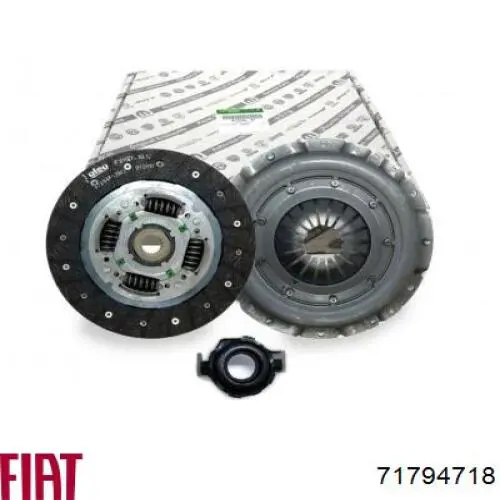 Комплект зчеплення (3 частини) Fiat/Alfa/Lancia 71794718 ціна, від 97.18 USD