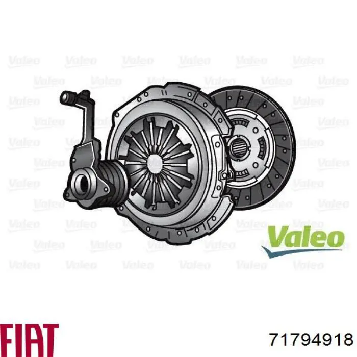 71794918 Fiat/Alfa/Lancia Зчеплення в зборі