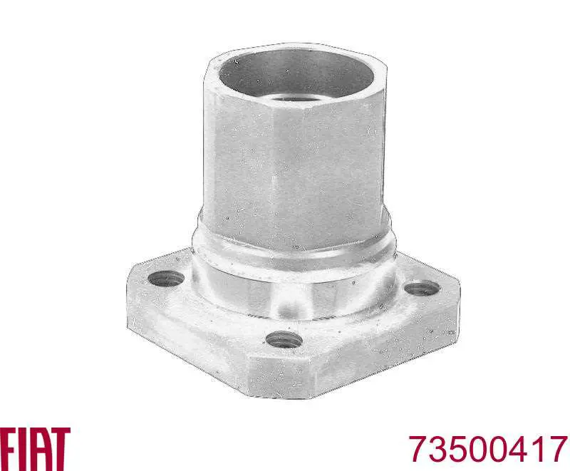 Купити 73500417 Fiat/Alfa/Lancia Фланець/маточина колінчатого вала