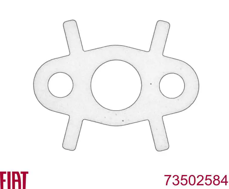 Прокладка маслопроводу холодильника верхня Fiat/Alfa/Lancia 73502584 ціна, від 4.70 USD