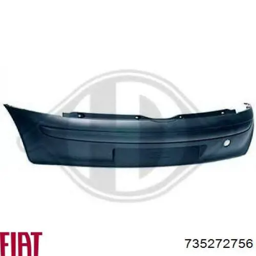 Кожух бампера заднього Fiat/Alfa/Lancia 735272756 ціна, від 52.01 USD