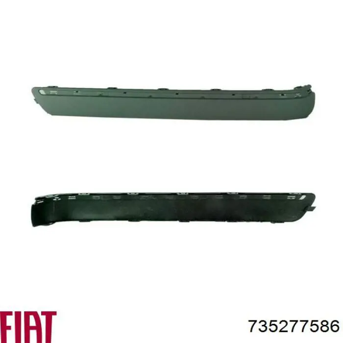 Решітка заднього бампера Polcar 3022275 ціна, від 3.19 USD