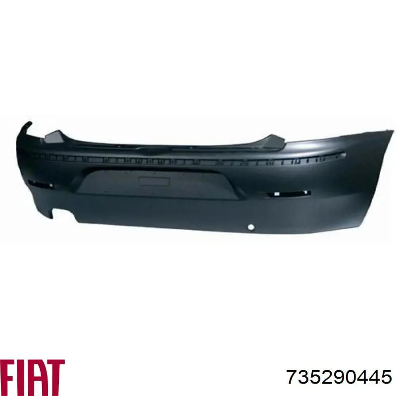 Кожух бампера заднього Fiat/Alfa/Lancia 735257629 ціна, від 74.51 USD